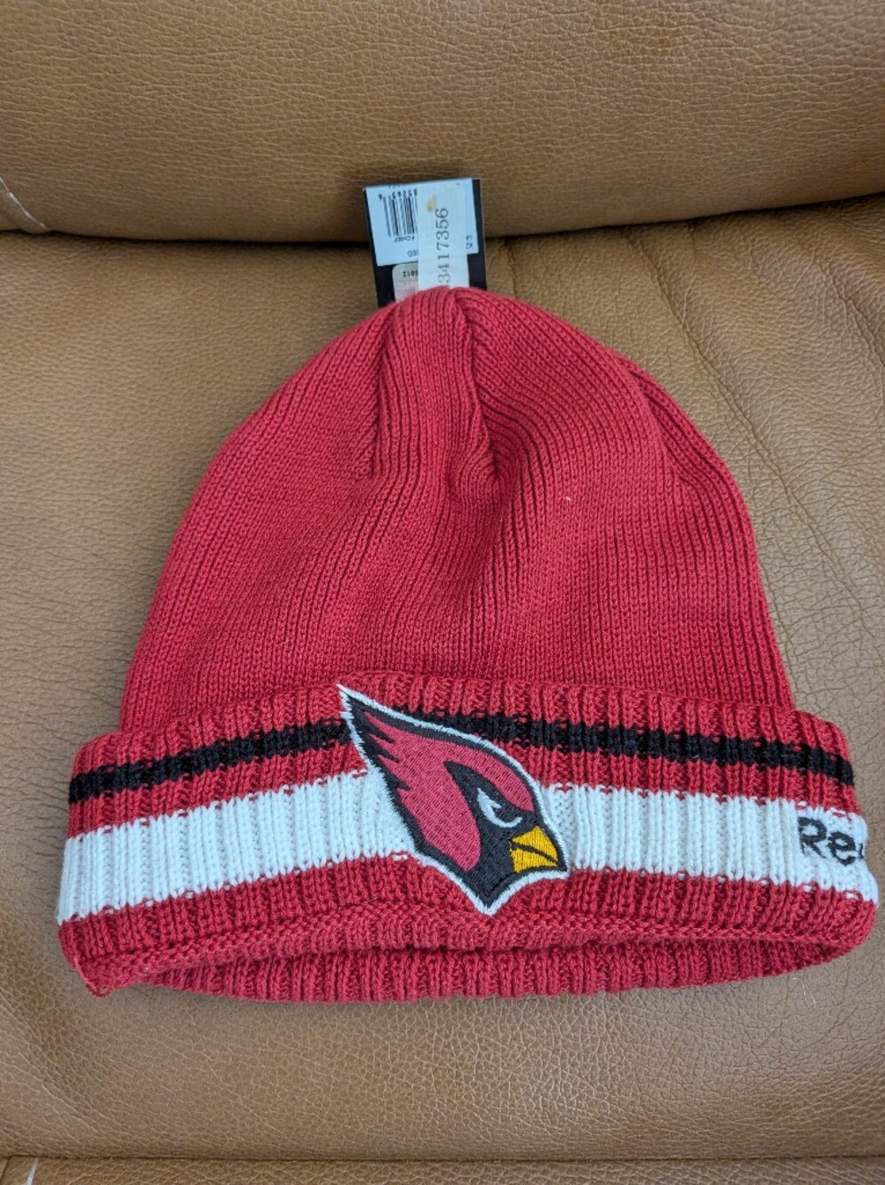 New Reebok NFL Arizona Cardinals Knit Beanie